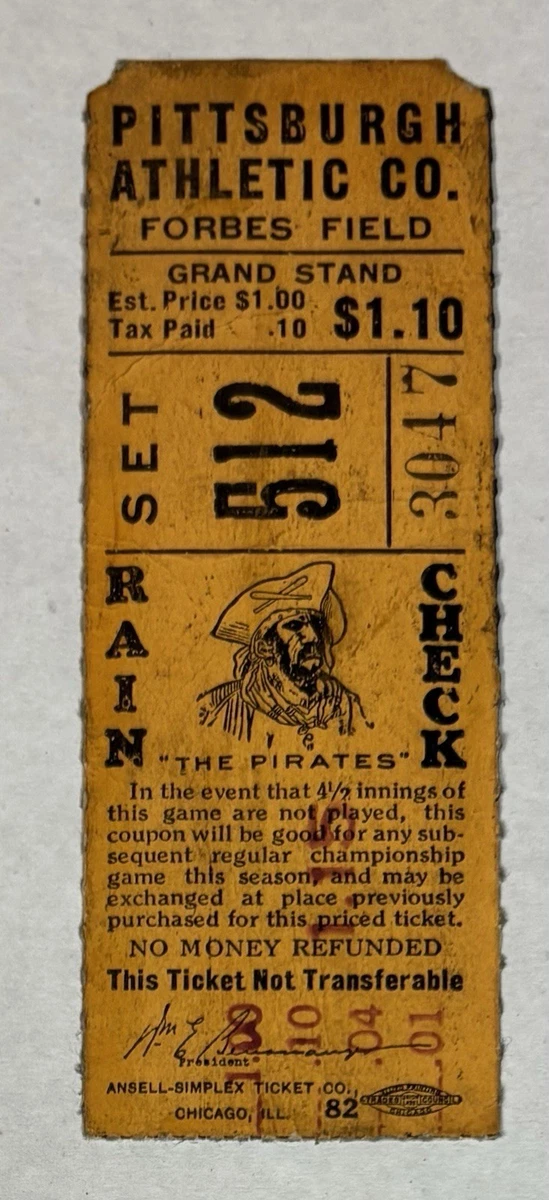 Baseball 1946 Year Vintage Sports Ticket Stubs for sale | eBay