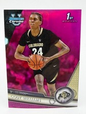 2023-24 Bowman Chrome University Cody Williams Fuchsia 1st #16 Colorado