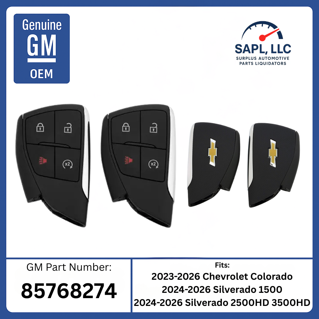 OEM 2022-2026 Colorado Silverado Remote Start Upgrade 4 button FOB