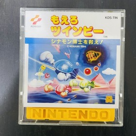 Moero Twinbee Stinger Nintendo Famicom Disk System Konami 1986 KDS-TIN Japan