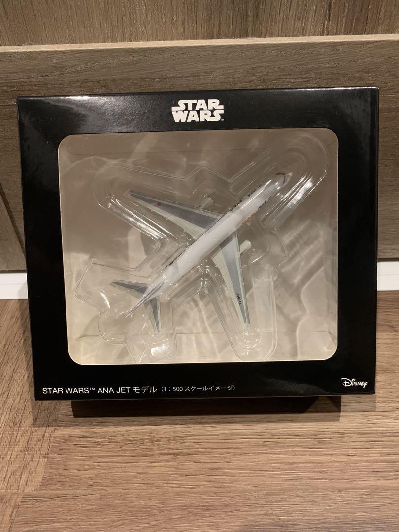 希少　jcwings ANA スターウォーズジェット　ダイキャスト1/500 1/500 B767-300 ANA STAR WARS/スターウォーズジェット JA604A