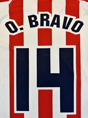 Maillot De Foot Vintage Chivas Guadalajara Années 90 - Taille L, Joueur Ramón Ramírez, état Très Bon