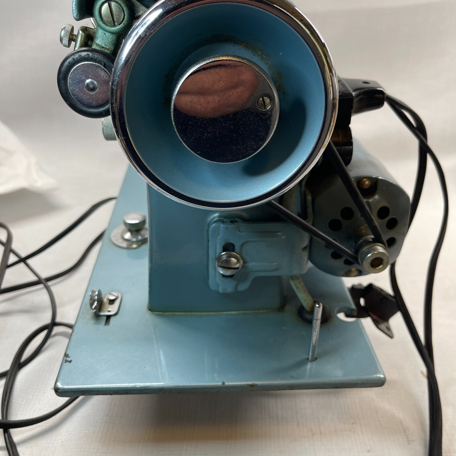 Vintage Blue Kenmore sewing Machine Model 148.392 works great eBay