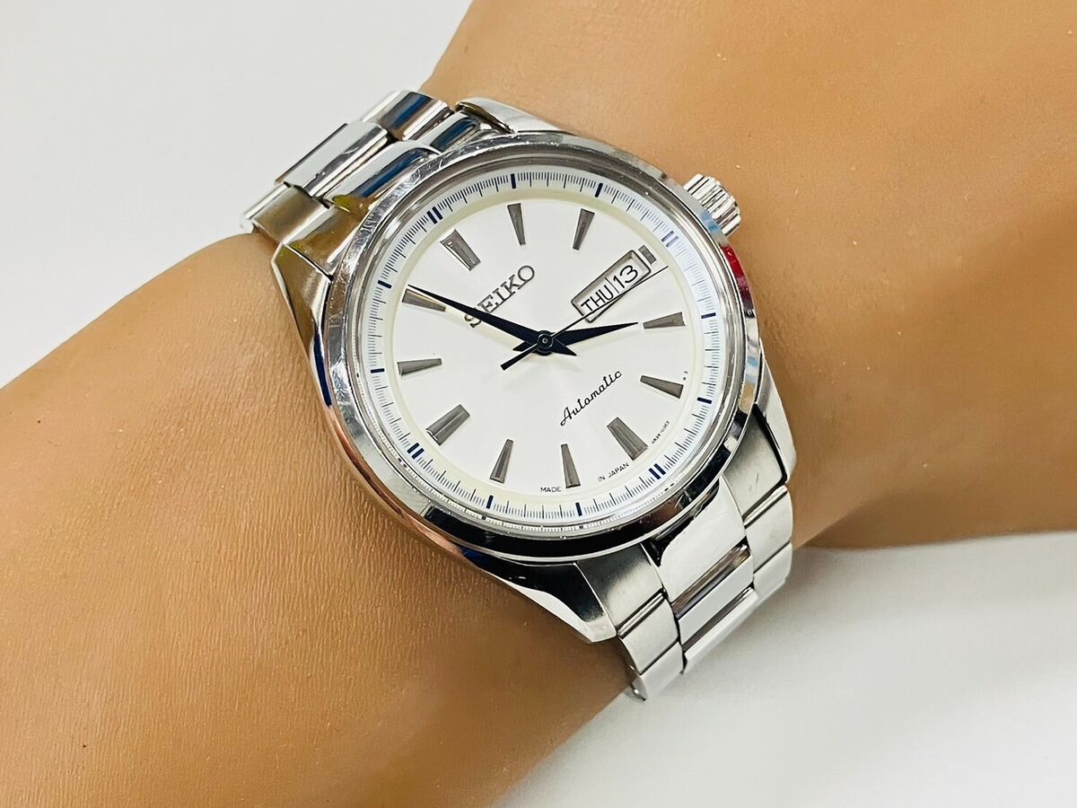 Seiko Presage 4R36-03H0 SARY055 Automatic White Dial Mens Seiko Presage 4R36-03H0 SARY055 Automatic White Dial Mens
