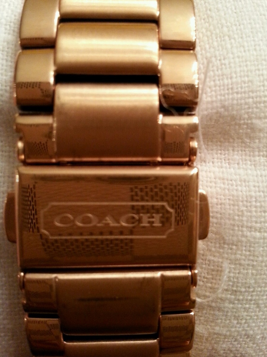 Coach Tristen rose gold tone watch | eBay display picture 1