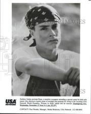 1991 Press Photo Zachary Ansley stars in "Princes in Exile" - nop03246