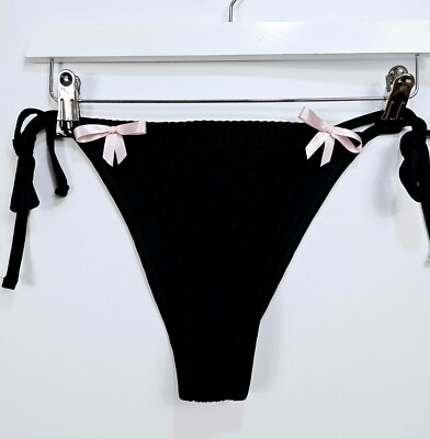 Urban Outfitters - Bikinihose - Schwarz - Medium