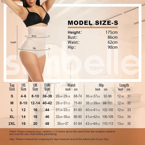 Womens Slim Shapewear Tummy Control Belly All-Day High Waisted Body Shaper Panty - Picture 2 of 23
