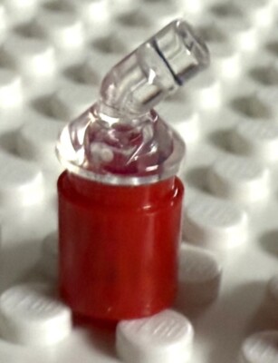 NEW Lego Minifig RED WATER BOTTLE Round 1x1 BRICK Sports Drink