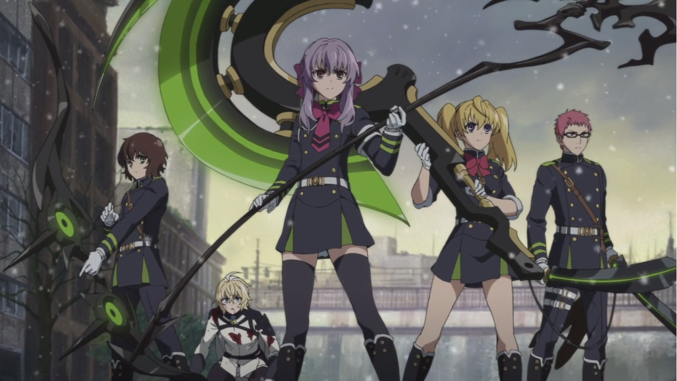 DVD Anime Owari No Seraph TV Series Season 1+2 (1-24 End) +OVA English  Dubbed