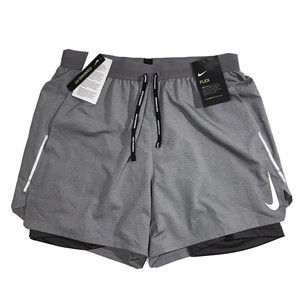 nike flex stride 5 inch grey