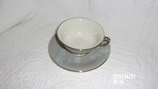 Vintage Castleton China Lace Pattern Footed C...