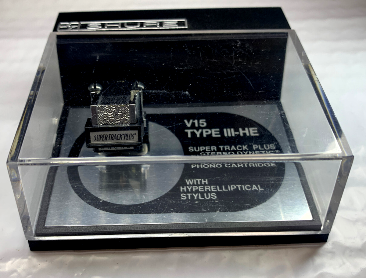 SHURE V-15 TYPEⅢ SUPER TRACK\"PLUS\" Shure V15 Type III Phono Cartridge * Super Track Plus Stylus