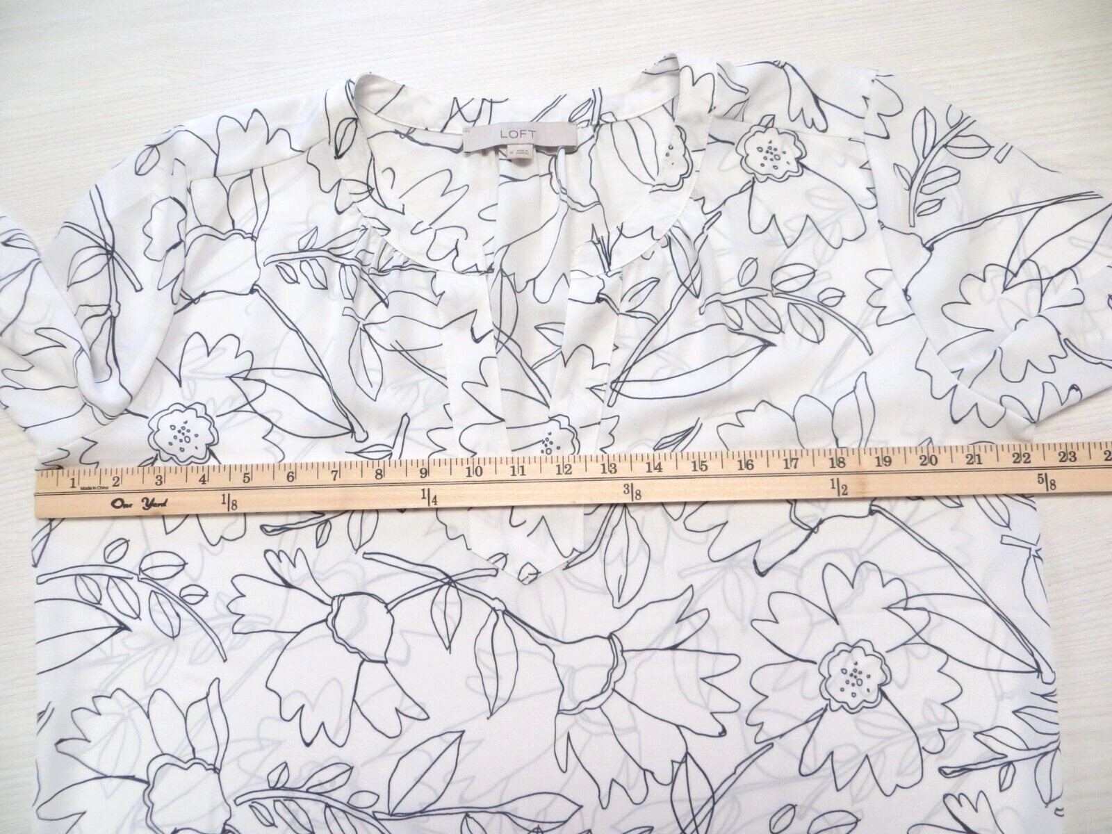 LOFT Womens Thin Lightweight Polyester Peasant Bl… - image 13