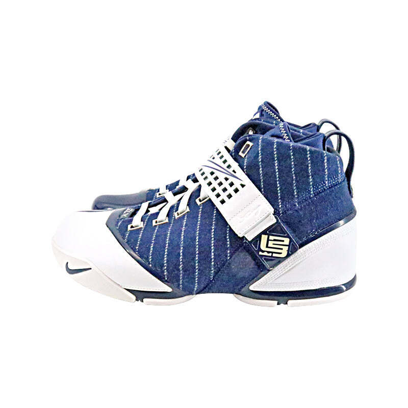 Nike LeBron 5 Zoom V Yankees 317253-411 Midnight Navy White New US