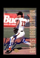Steve Soderstrom Autograph Signed 1994 Classic Best Gold Giants