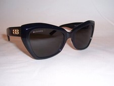 NEW BALENCIAGA SUNGLASSES BB 0271S 001 BLACK/GRAY 56MM AUTHENTIC 0271