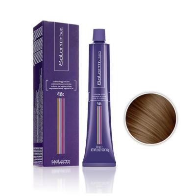 Salermvison Permanent Cream Hair Color 75ml/2.5oz - #6 Dark Blond - Rubio Oscuro