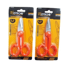 (2) Electricians Stainless Steel 5.5in Scissors 324001