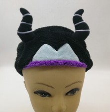 Disney Parks Maleficent Horned Black Purple Headband Headband
