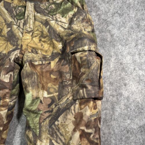 Cabelas Dry Plus Mossy Oak Camo Hunting Pants Sz 34 Reg Polyester Thinsulate - Picture 4 of 12