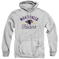 Montevallo Adult Pullover Hoodie Falcons, Athletic Heather, S-3XL