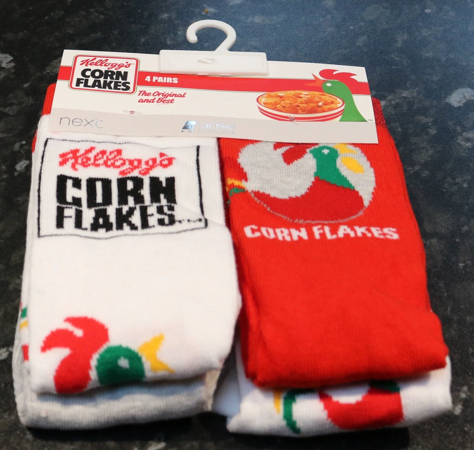 NEXT Ladies Kellogg’s Cornflake Socks 4 One Size