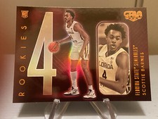 2021/22 Chronicles Draft Scottie Barnes Gala Rookie Orange Holo Foil