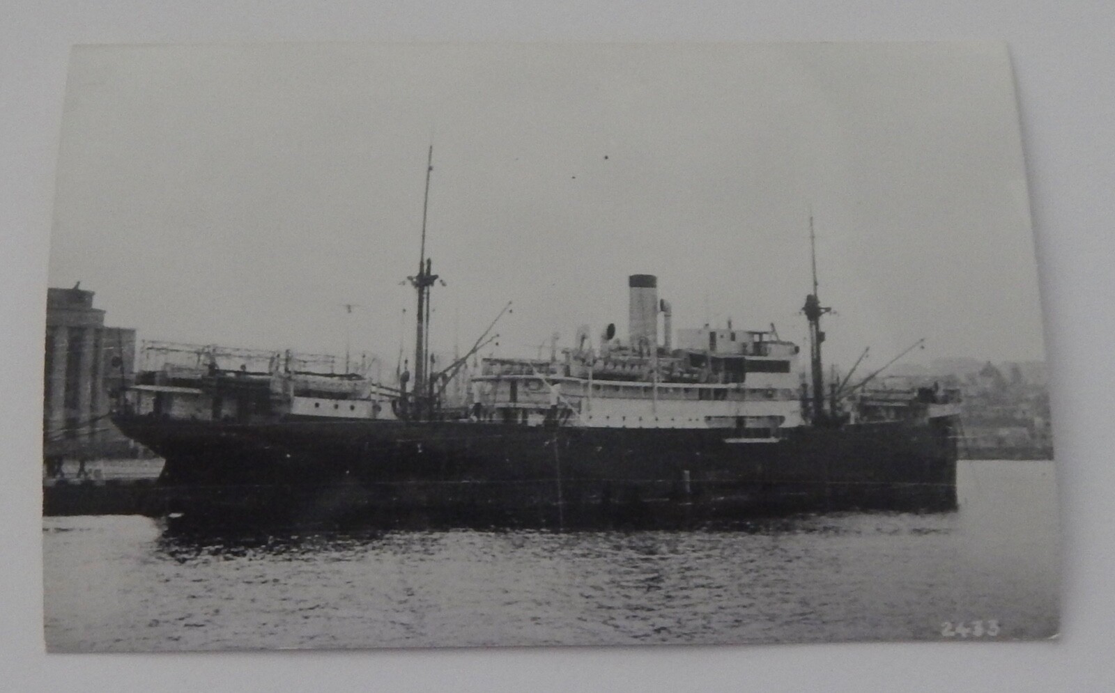 Steamship Steamer DIANA real photo postcard RPPC