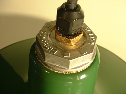 1912 Benjamin 18" Lampada a sospensione fienile verde industriale porcellana luce piatta vintage UL - Foto 8 di 10