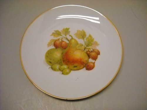 Platos de postre para ensalada Bareuther Waldsassen Bavaria con motivos de frutas conjunto de 5 - Imagen 6 de 12