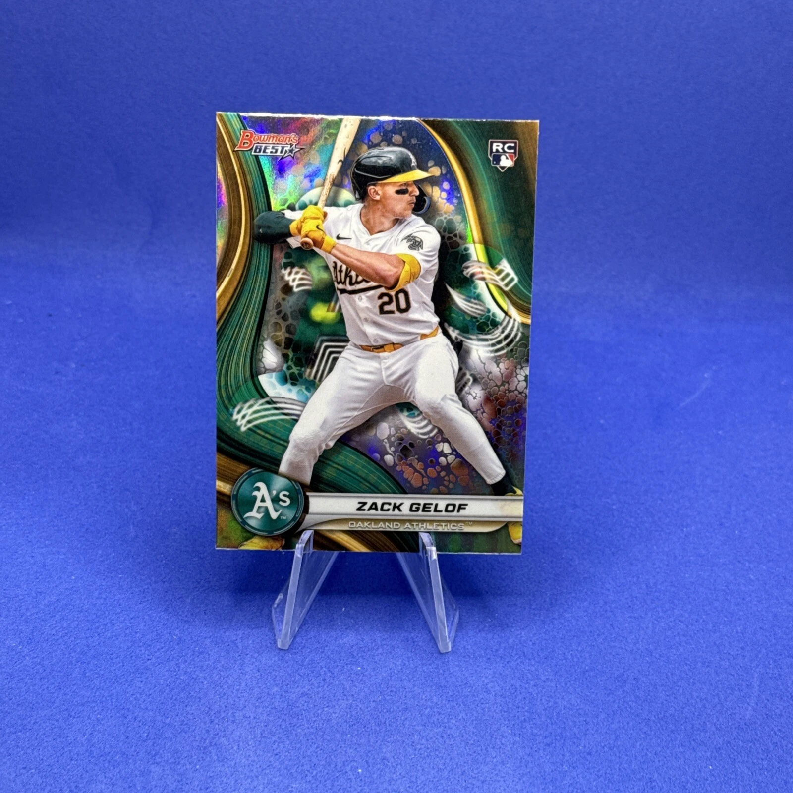 2024 Bowmans Best Zack Gelof Rookie Refractor #46 - Athletics