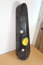 Vintage Antique Wooden VIOLIN Case Coffin Style Metal Handle for Restoration