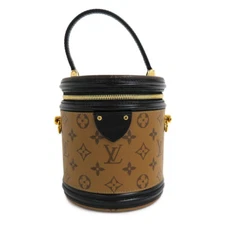 Louis Vuitton Cannes Cosmetic/Toiletry Bag One Size Brown Canvas