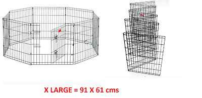 8 panel wire exercise pen