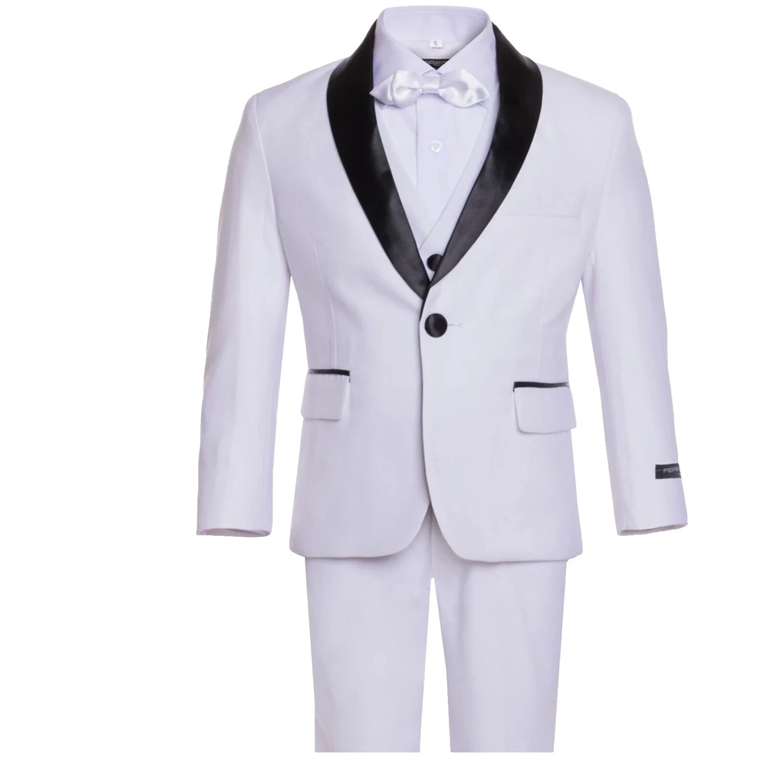 Trajes y Blazers sólido blanco para hombres