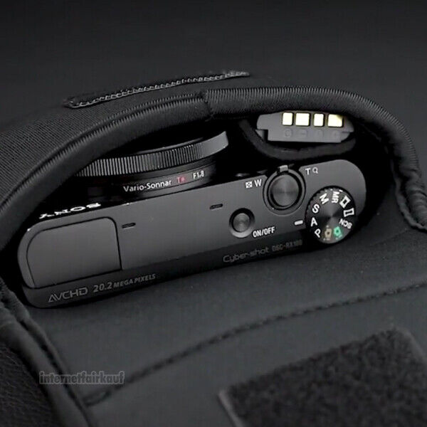 Kameratasche passend für Sony-DSC-RX100 I II III IV V VI VII - Neoprene Hülle