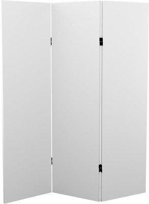 Do It Yourself Blank Canvas Room Divider, 5 Foot - 3 Panels