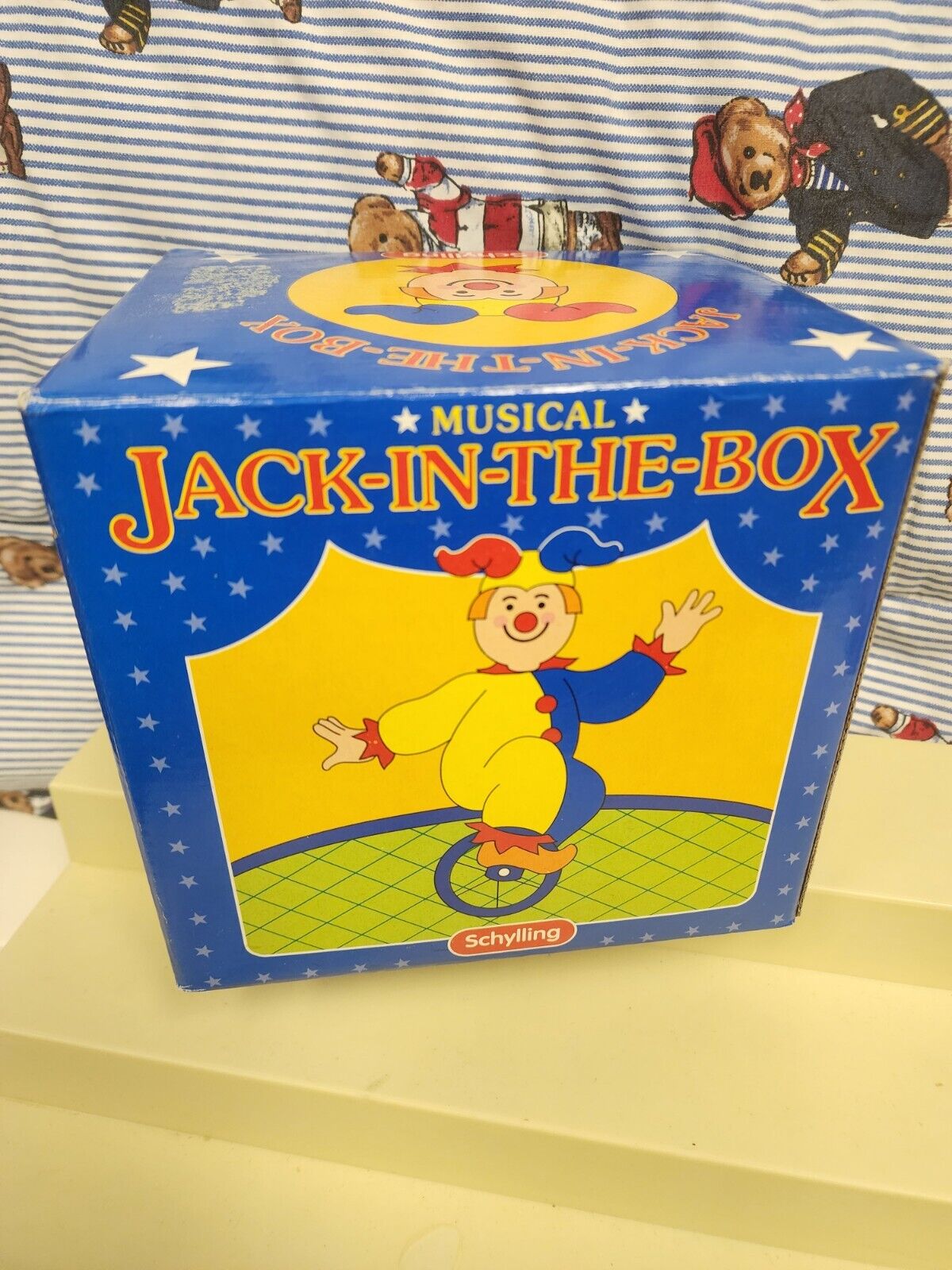 Nib New Schylling Jack-In-The-Box B#14