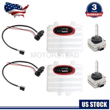 2Set Xenon HID Headlight Ballast & D1S Bulb Part For Cadillac Escalade 2007-2013