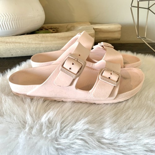 Birkenstock Womens Arizona EVA Sandals Pale Pink 5-5.5 EUR 36 | eBay