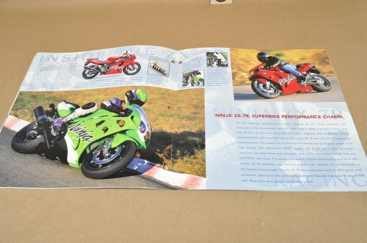 1999 Kawasaki Ninja ZX-11 ZX-9 R ZX-7 R R ZX-6 R ZX-6 R 500