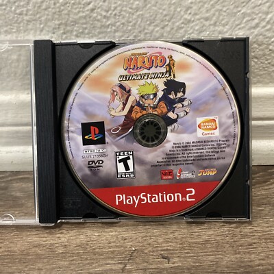 Naruto - Ultimate Ninja 1 (PS2 PlayStation) Bandai Namco Games UNTESTED CD ONLY
