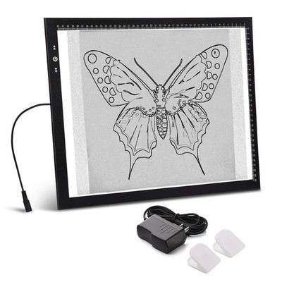A3 Artist Tracing Light Box Copy Table 12v1a Adapter Power Dimmerable 6000 Lux L