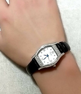 Affinity Diamond Watch Women Sterling Silver White Dial 