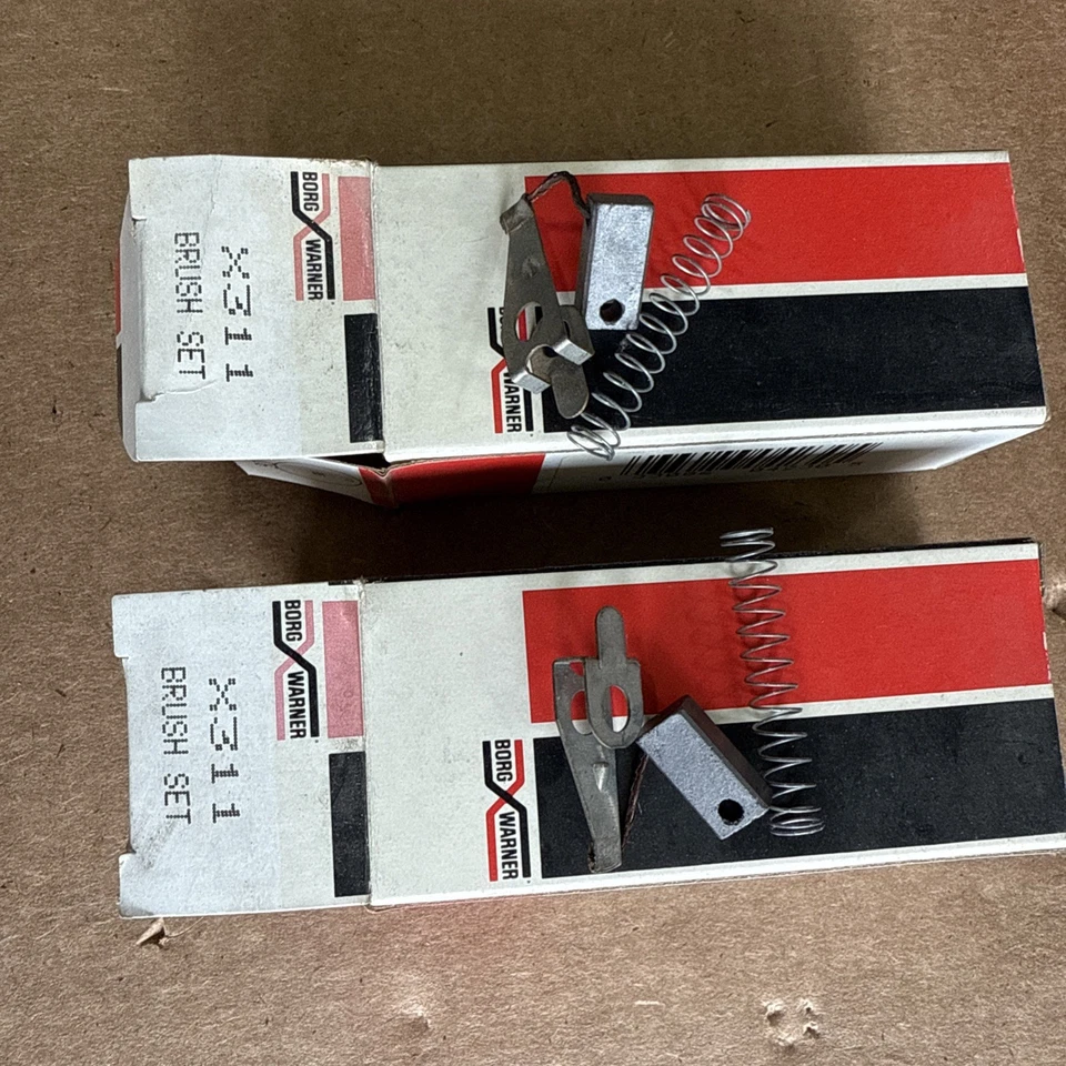 Borg/Warner X311 = To Standard RX-103 Brush Set Of 2 , Made In USA 🇺🇸 - Image 2 of 4