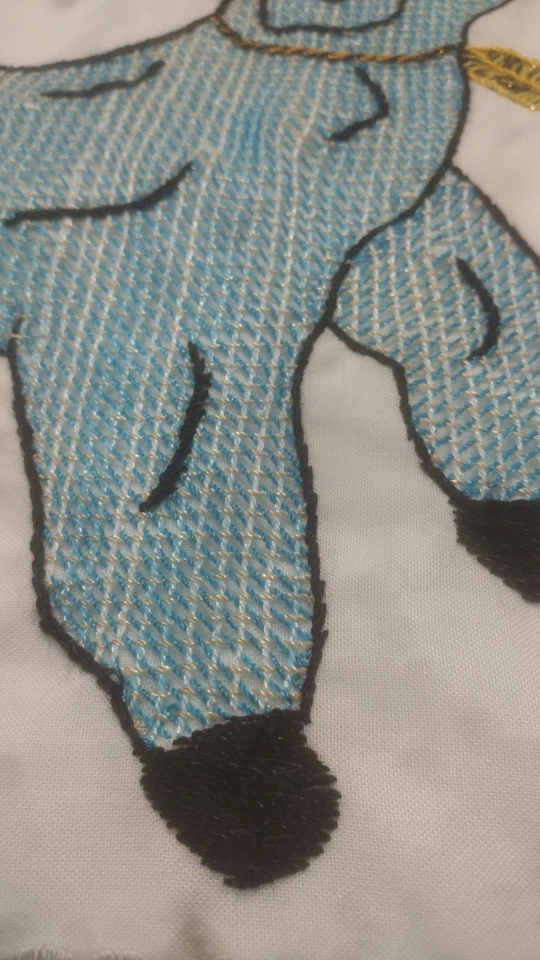 De Colección Cottagecore Arte Popular Manta Acolchada Bebé Cordero Volantes Encaje Edredón Lovey Foto 3 de 4