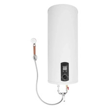 Chauffe-Eau Electrique Murale 200W 60L Ballon Eau Chaude avec Pommeau de Douche