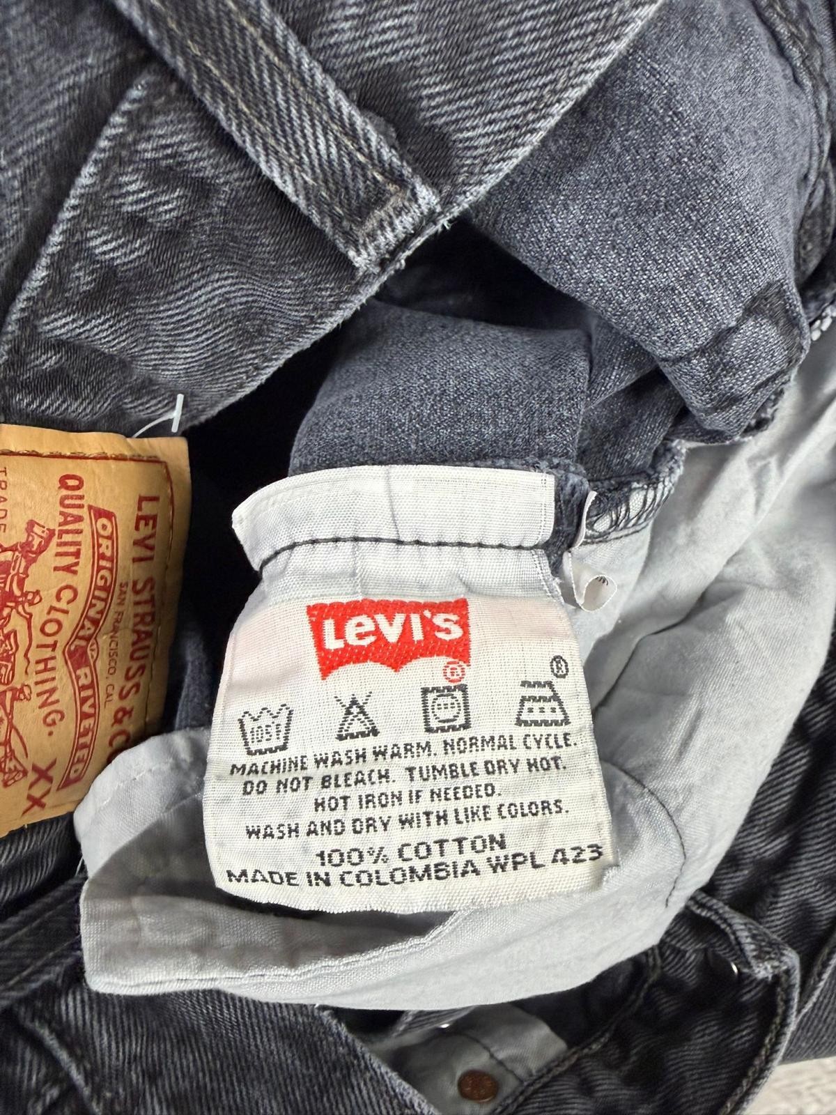 Levi’s 501 90’s/2000 rare flared vintage faded streetwear Y2K style (J-951) image 3