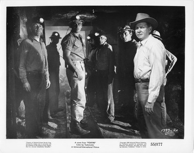 Foxfire 1955 Movie Photo Jeff Chandler Barton MacLane Miner *P193b